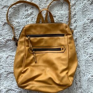 Stylish Mustard Backpack